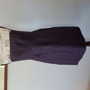 J. Crew sleeveless purple dress